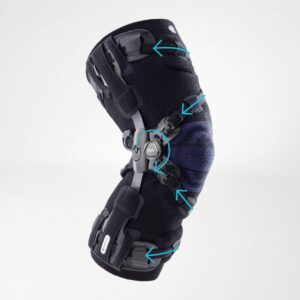 Bauerfeind GenuTrain OA Knee Brace for Knee Osteoarthritis featuring Boa Fit System