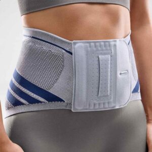 Bauerfeind LumboTrain Fitted Back Brace - Anterior View