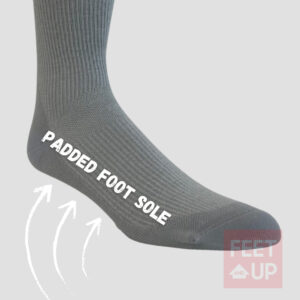 Introducing Bauerfeind Merino Compression Socks Knee High Grey - Now available at Feet And Up (feetandup.com)