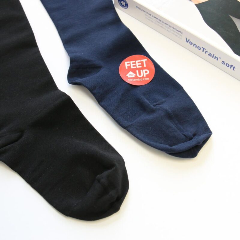 Bauerfeind Custom Made-to-Measure Soft Compression Stockings Knee High - Available at Feet And Up (feetandup.com) - Bauerfeind Retailer in Markham, Ontario