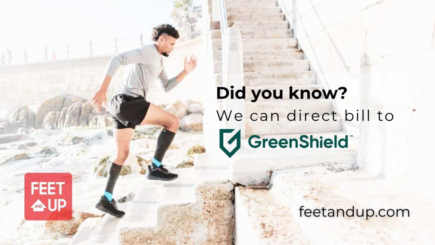 Did you know? Feet And Up can provide Direct Billing services to GreenShield Canada