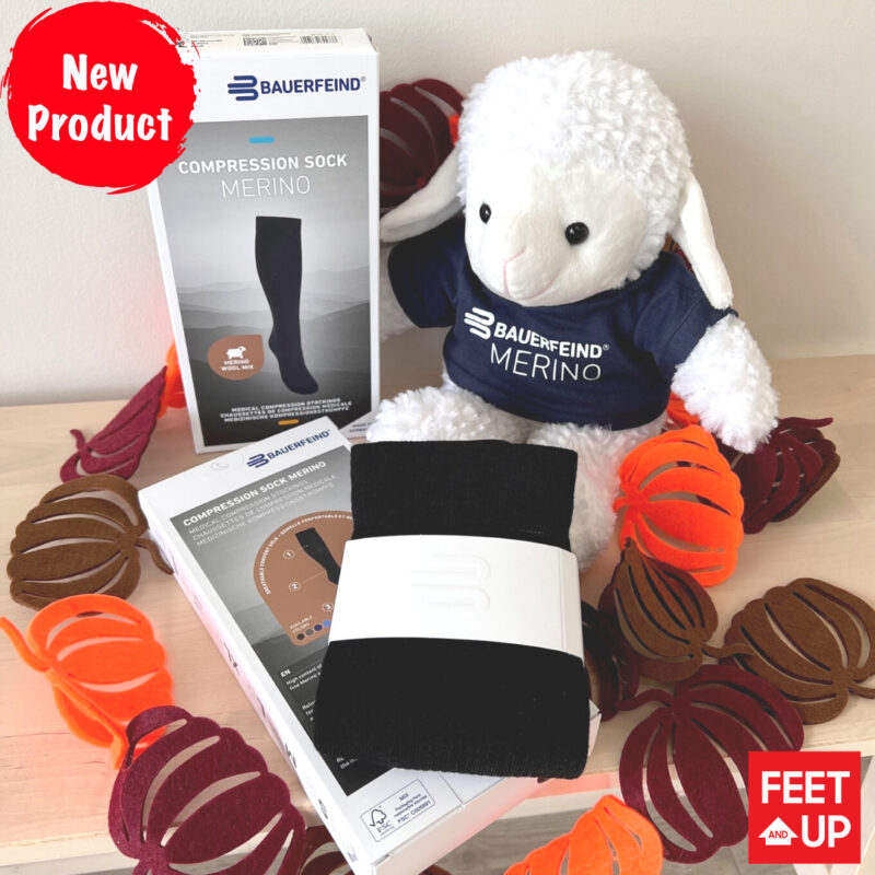 NEW: Bauerfeind Merino Compression Sock | Feet And Up