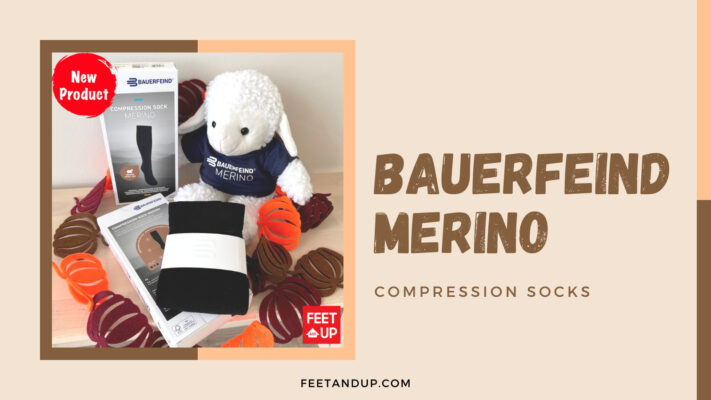 Introducing Bauerfeind Merino Compression Socks Knee High Grey - Now available at Feet And Up (feetandup.com)