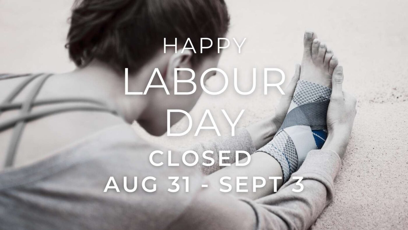 Feet And Up will be closed from August 31 to September 3