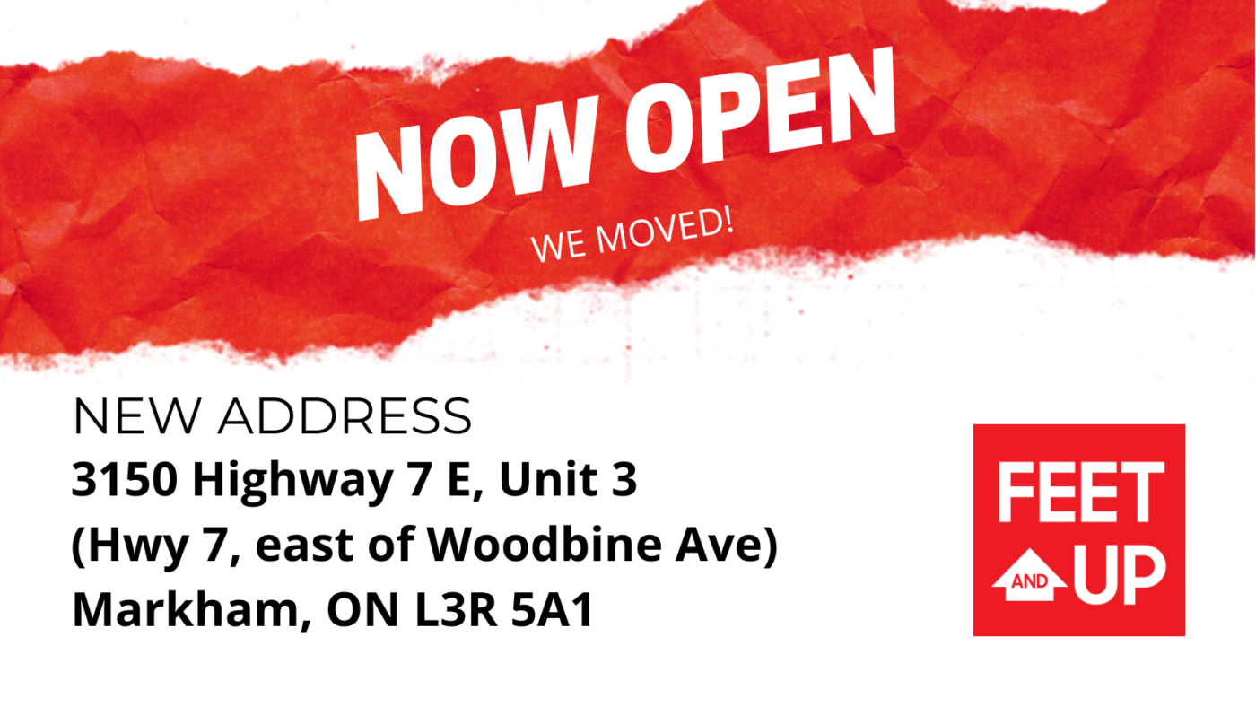 We moved! Our new location is now open: 3150 Hwy 7 E, Unit 3, Markham, ON, L3R 5A1